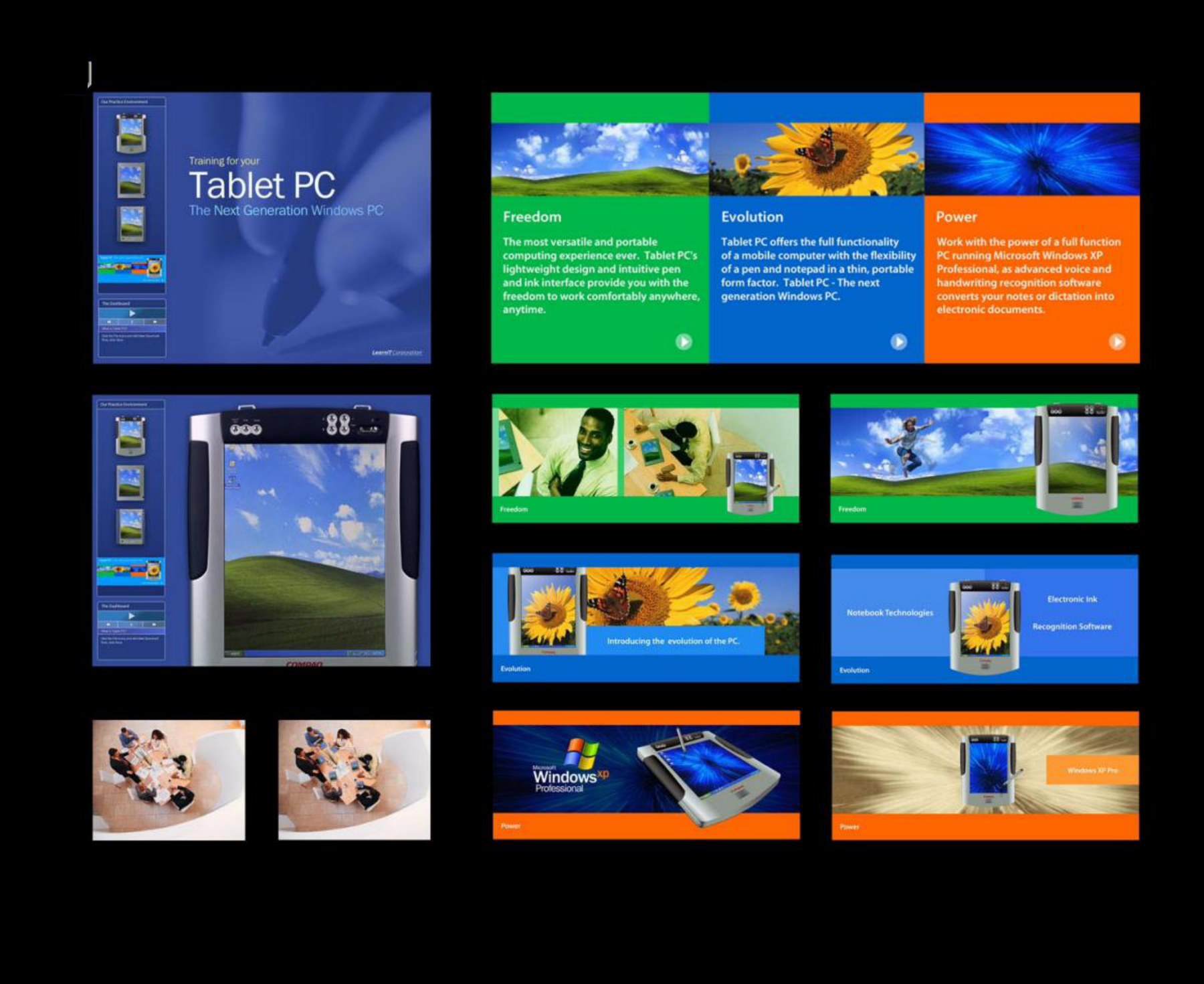 LearnitCorp — Microsoft Tablet PC e-learning course
